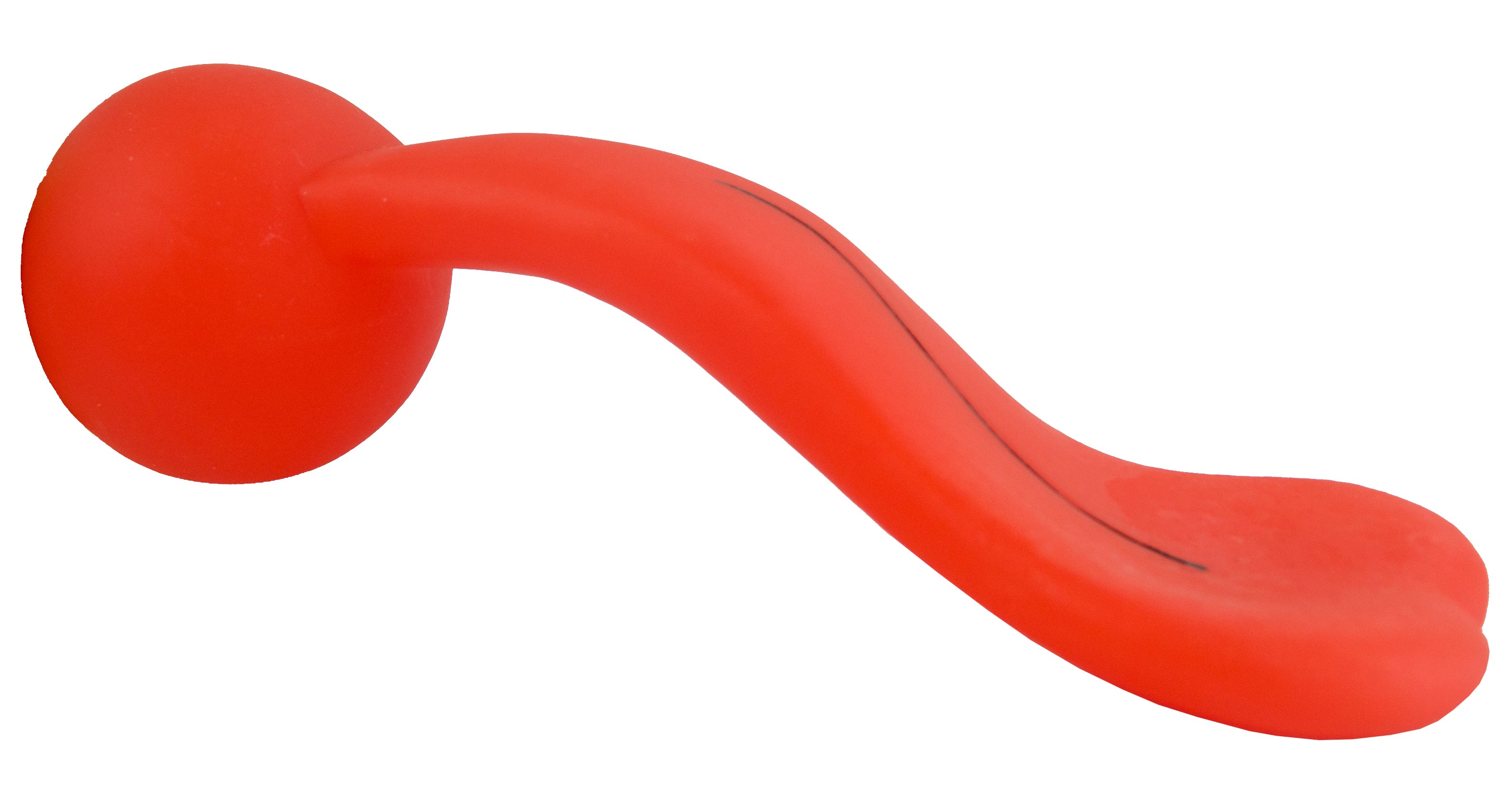 Pawise Hundespielzeug, Funny Face Long Tongue, mit Quietscher