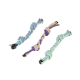 Pawise Hundespielzeug, Knochen-Form, Seil und Kunststoff