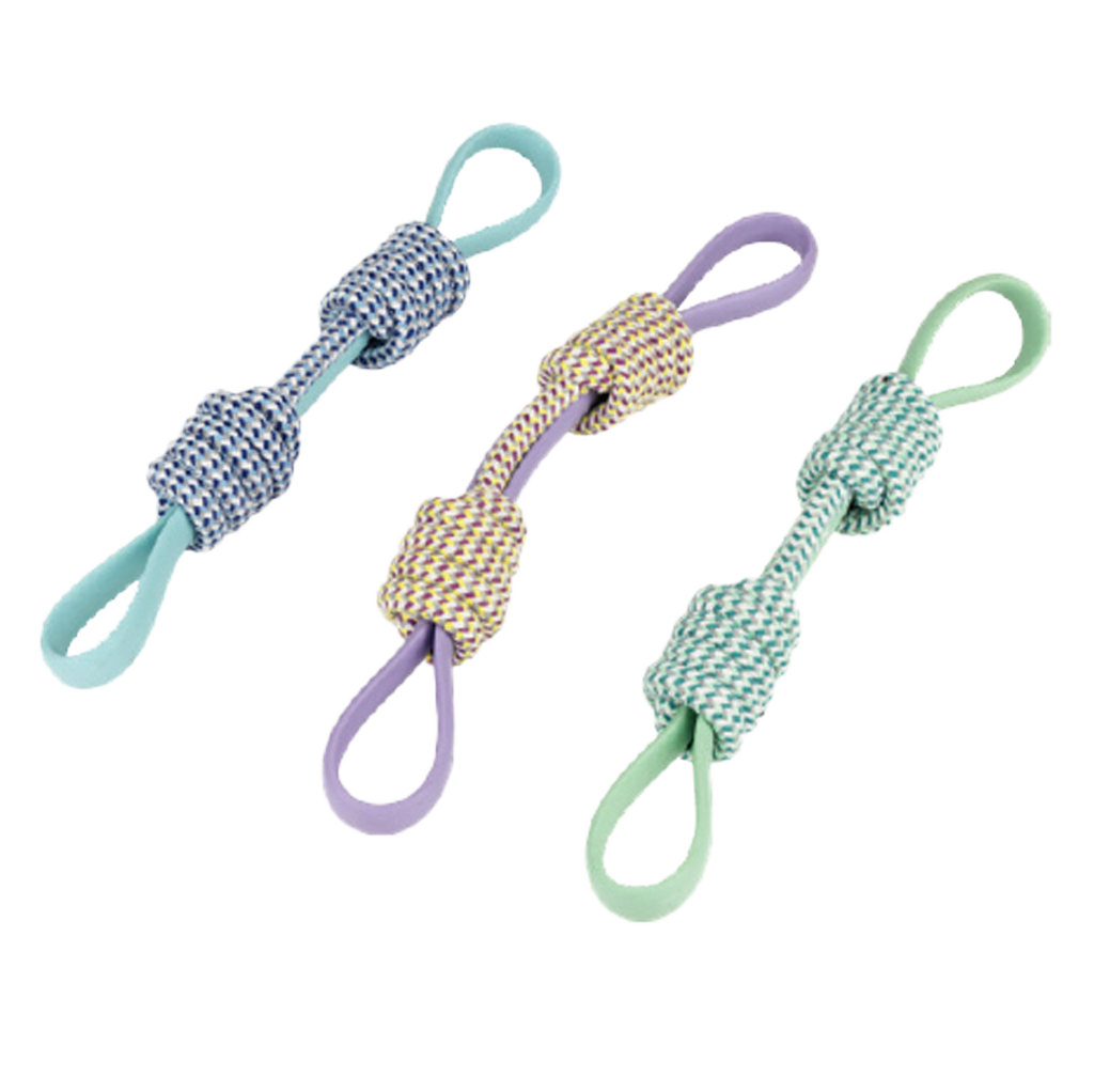 Pawise Hundespielzeug Zugseil, Twin Tug, Kunststoff