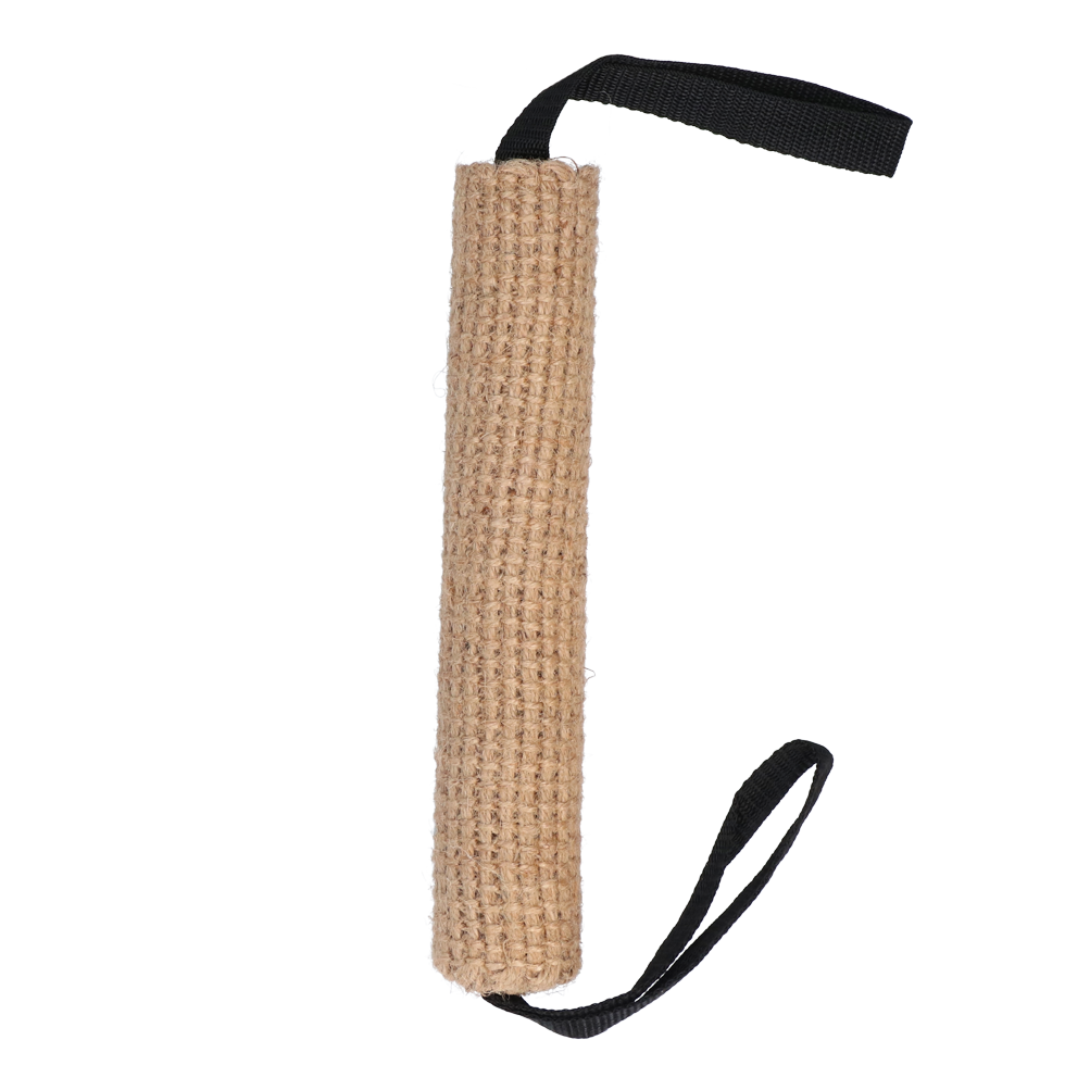 Pawise Beißrolle Jute, Schlaufen, 25 cm