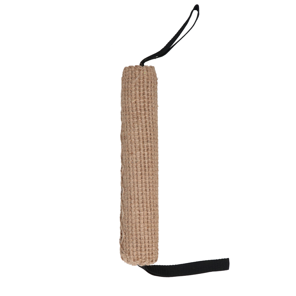 Pawise Beißrolle, Jute, 32 cm, mit Schlaufen