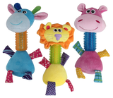 Pawise Welpenspielzeug Giraffe, mit Beißring, 26 cm