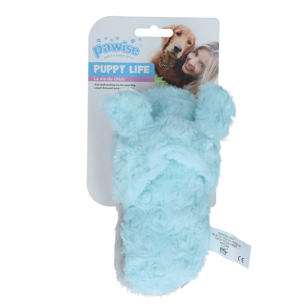 Pawise Welpenspielzeug, Hausschuh-Design, mit Quietsche