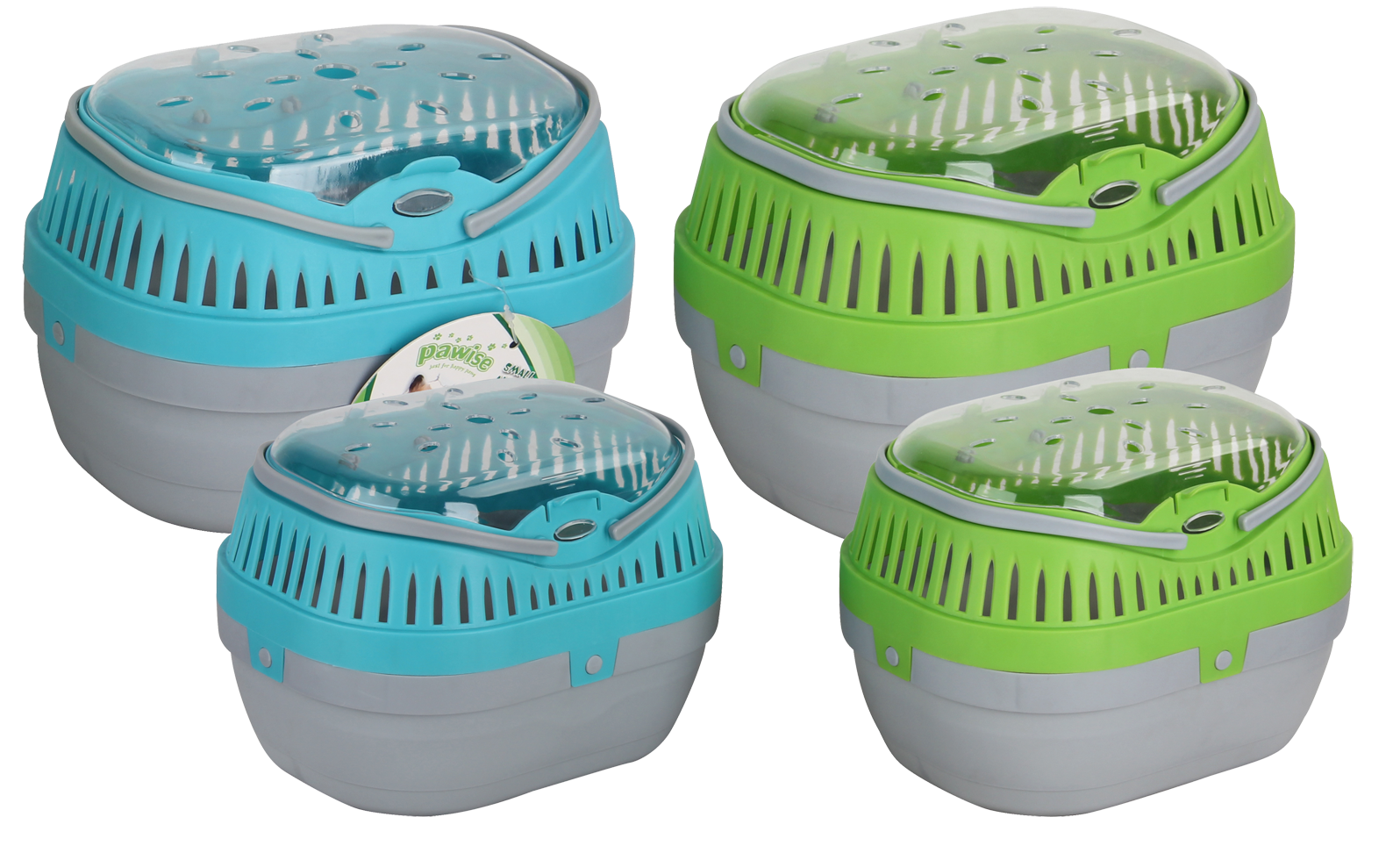 Pawise Kleintier Transportbox, S, 23 x 17 x 15,5 cm
