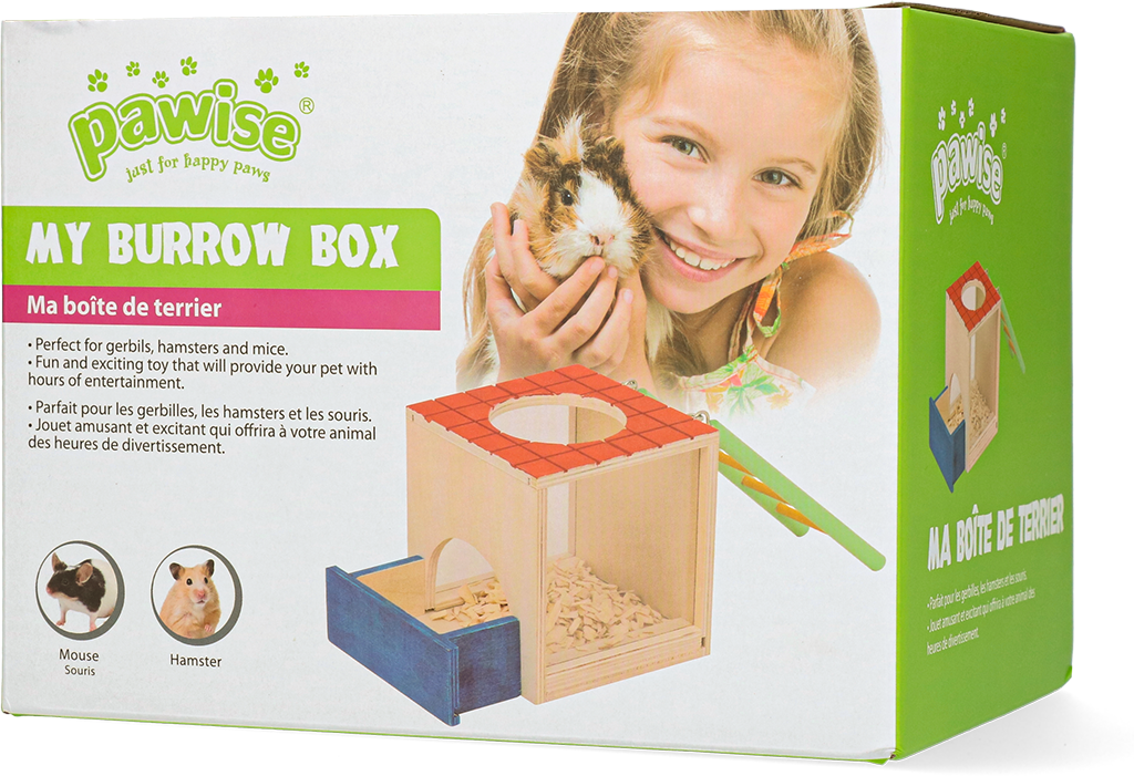 Pawise Buddelbox für Kleintiere