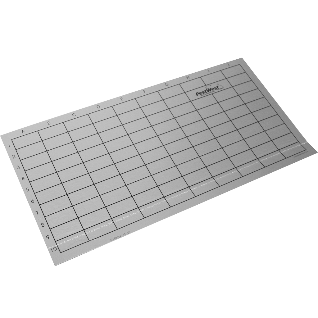 PestWest Qualis Leimplatte, 48 x 24,5 cm, kompatibel mit Sirius X, On-Top-Pro X, 6 St.