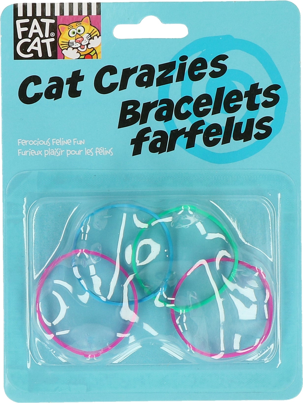 Petmate FAT CAT Cat Crazies Katzenspielzeug, 4 Stk