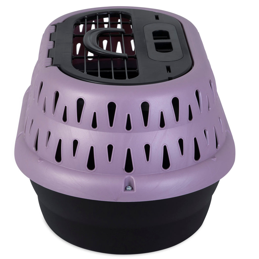 Petmate Transportbox Katze, Top Load, Pearl Bubble Grape, 48,3 x 31,8 x 27,4 cm, bis 4,5 kg