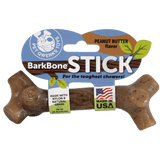 Pet Qwerks BarkBone Kauknochen, Erdnussbutter, XL, 25 cm