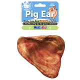 Pet Qwerks Kauspielzeug Schweineohr, Nylon, Speckgeschmack, Größe M, 10 cm