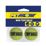 Petsport Hundespielball, Tennisball, Ø 3,8 cm, 2 Stk