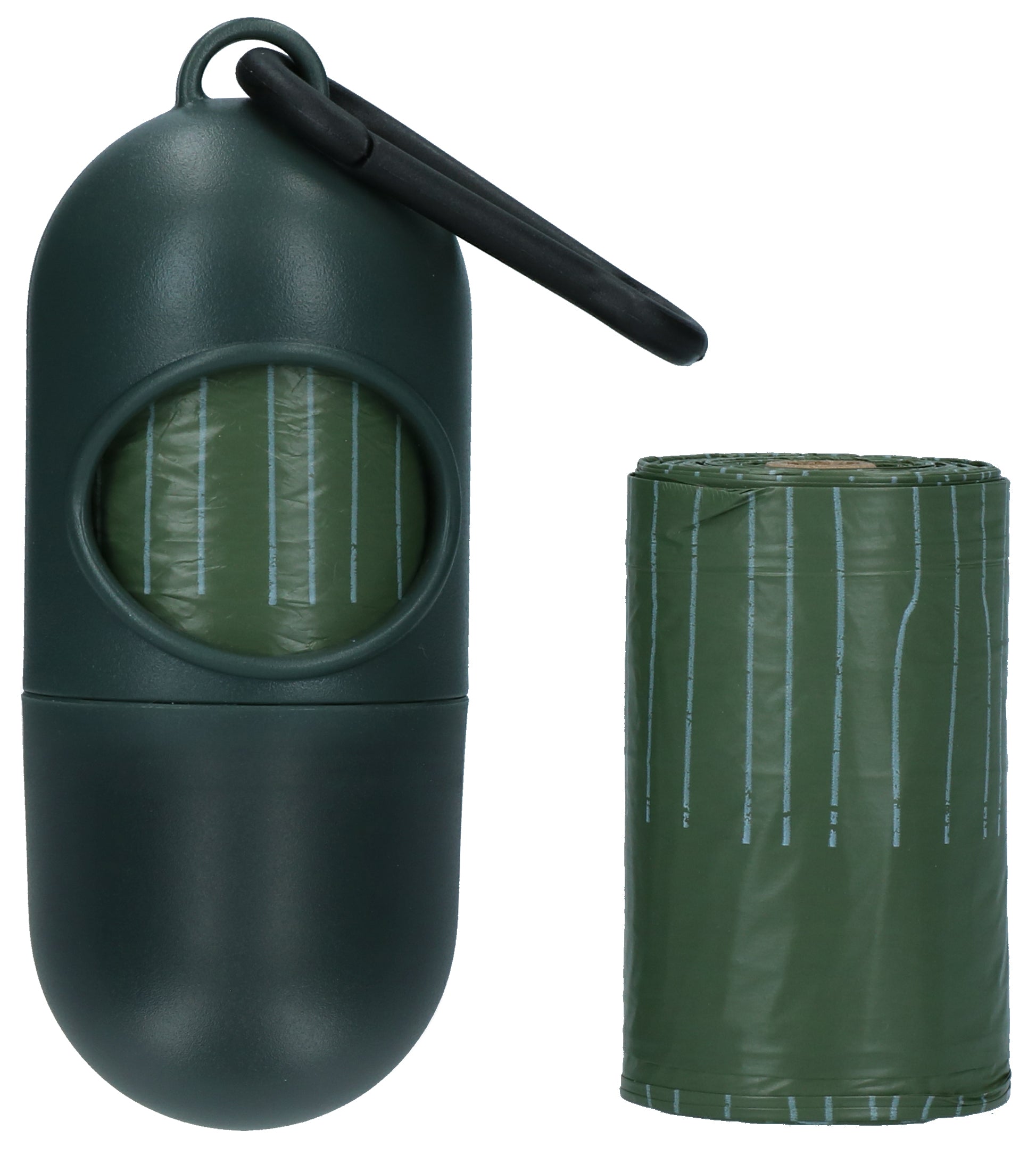 PoopyGo Hundekotbeutel Spender, biologisch abbaubar, Lavendelduft, 15 Beutel