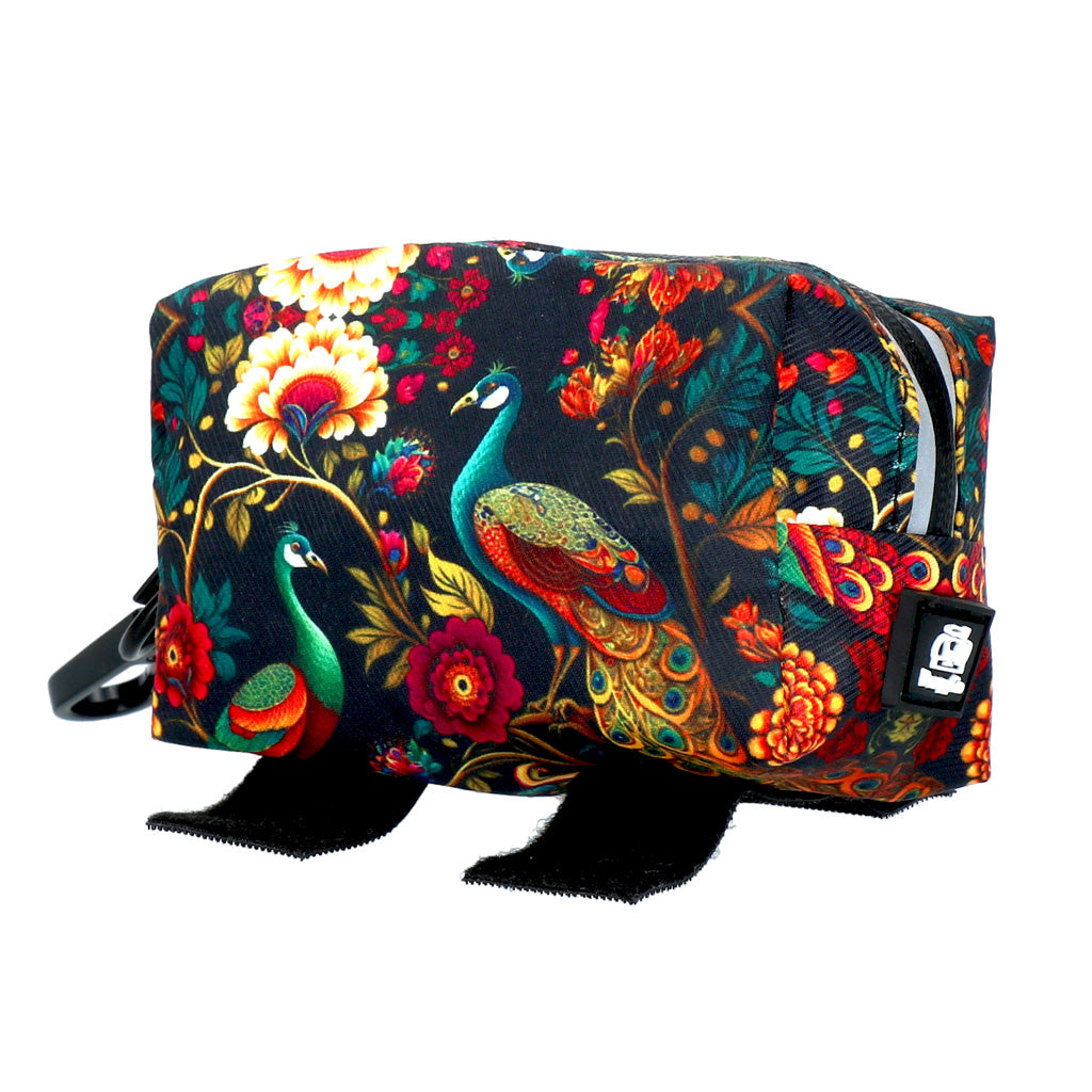 PoopyGo Kotbeutelhalter, Pfau, rot