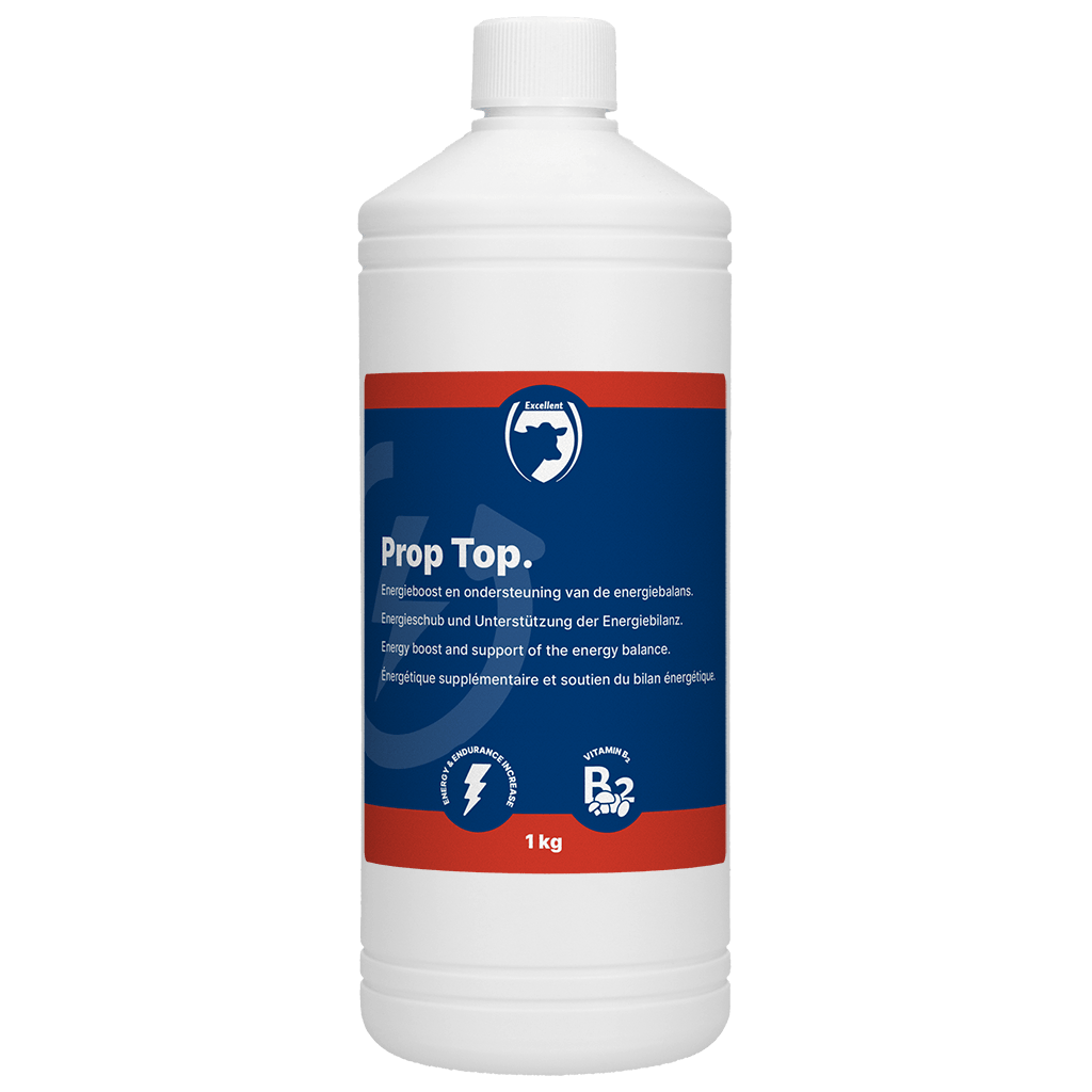 Excellent Prop Top, Propylenglykol, Vitamin B2, Einzelfuttermittel für Rinder, Schafe, Ziegen, 1 kg