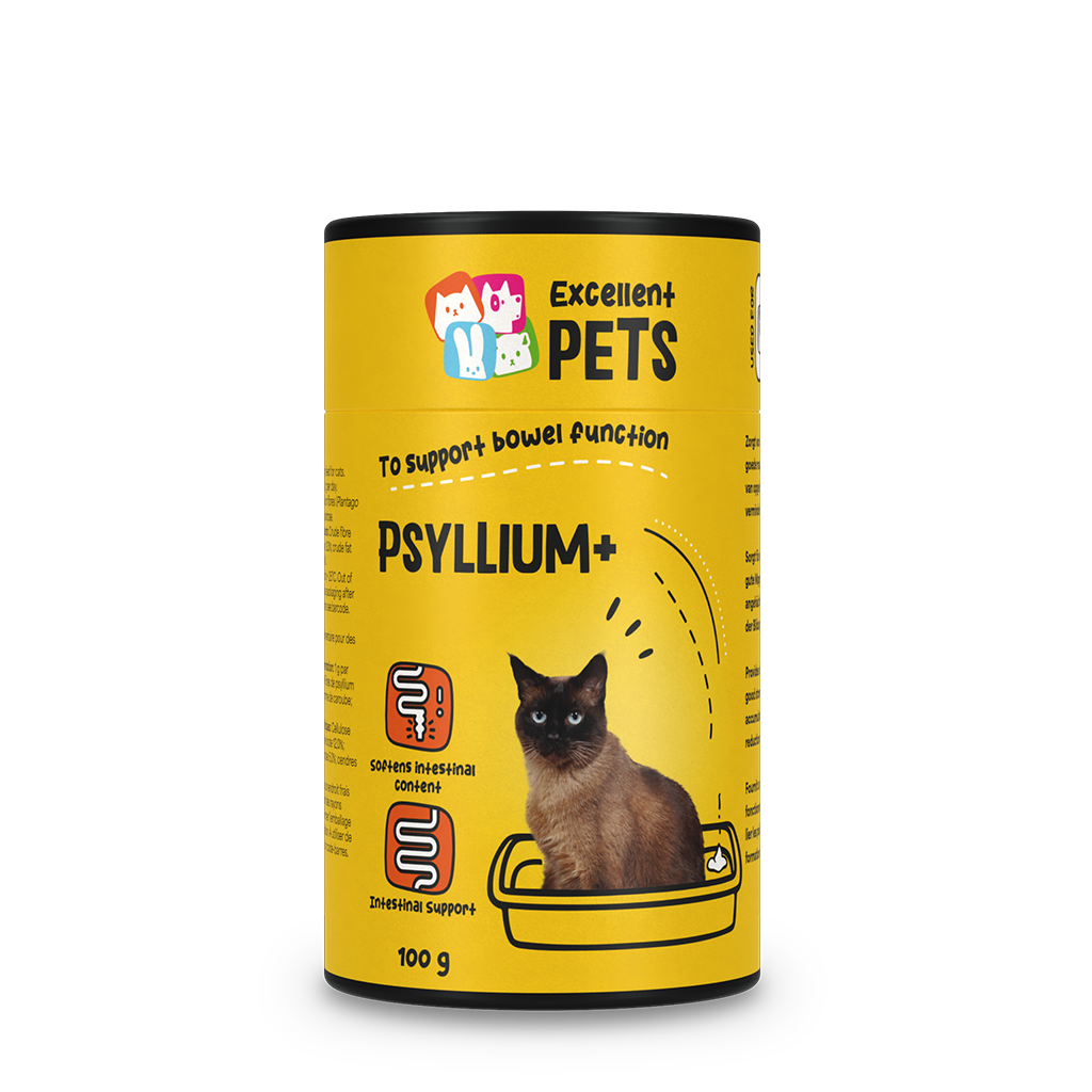 Excellent Pets Flohsamenschalenpulver, Katzen, 100 g