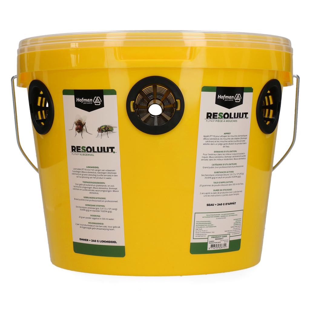 Resoluut FlyNip Fliegenfalle, Lockmittel 240 g