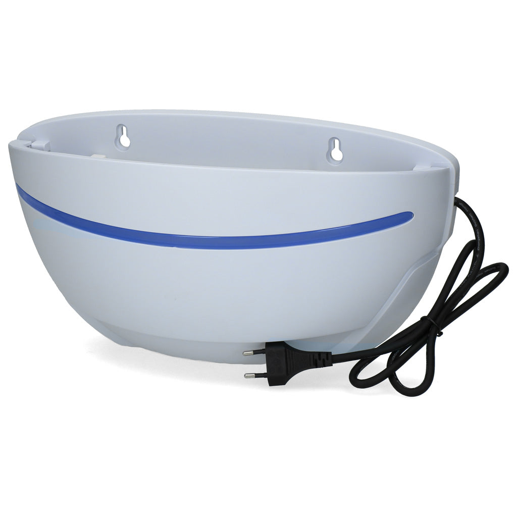 Resoluut Fliegenlampe, Uplight, 18 W, Wandmontage, 50 m², inkl. 10 Klebeplatten