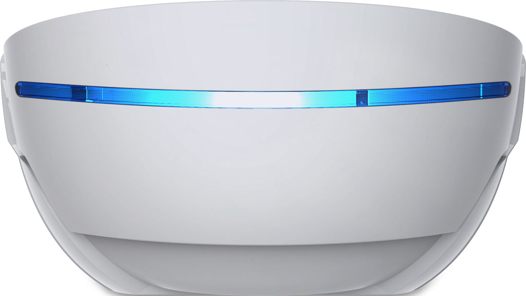 Resoluut Fliegenlampe, Uplight, 18 W, Wandmontage, 50 m², inkl. 10 Klebeplatten