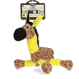 Retro Dog Hundespielzeug Donkey, Gelb, mit Quietscher, Größe M, 26 x 33 cm