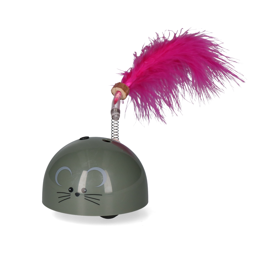 Robocat Katzenspielzeug Maus, grau, sensoraktiviert, MADNIP-Füllung