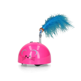 Robocat Katzenspielzeug Maus, interaktiv, Bewegungssensor, MADNIP, mit Beleuchtung, rosa