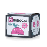 Robocat Katzenspielzeug Maus, interaktiv, Bewegungssensor, MADNIP, mit Beleuchtung, rosa