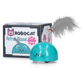 Robocat Interaktive Katzen-Spielzeugmaus, Bewegungssensor, MADNIP, Beleuchtung, petrol