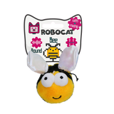 Robocat Katzenspielzeug Biene, beweglich, mit Geräuschfunktion, Madnip, wiederaufladbar