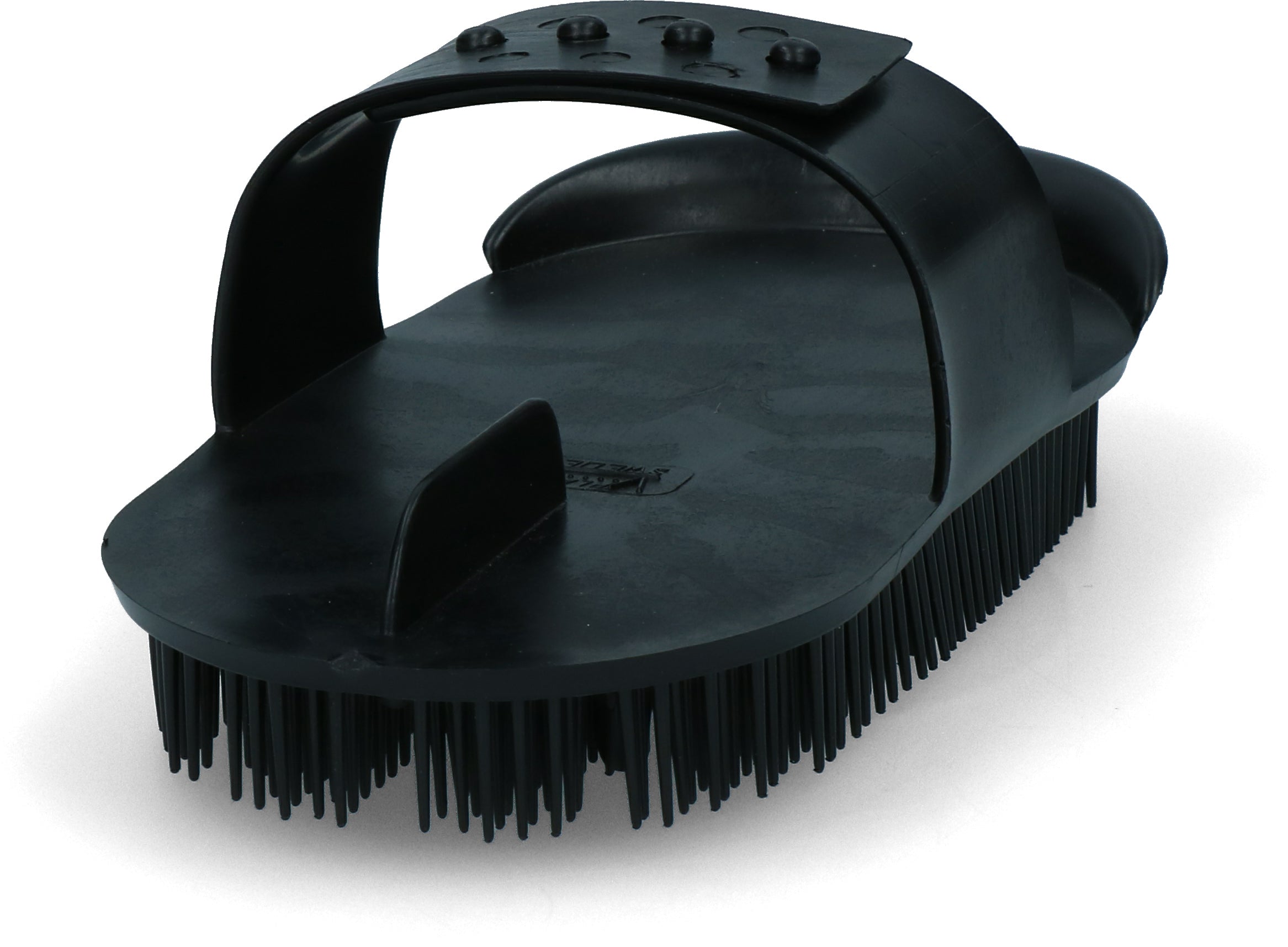 Vplast Nadelstriegel, 180 x 90 mm, schwarz, LDPE