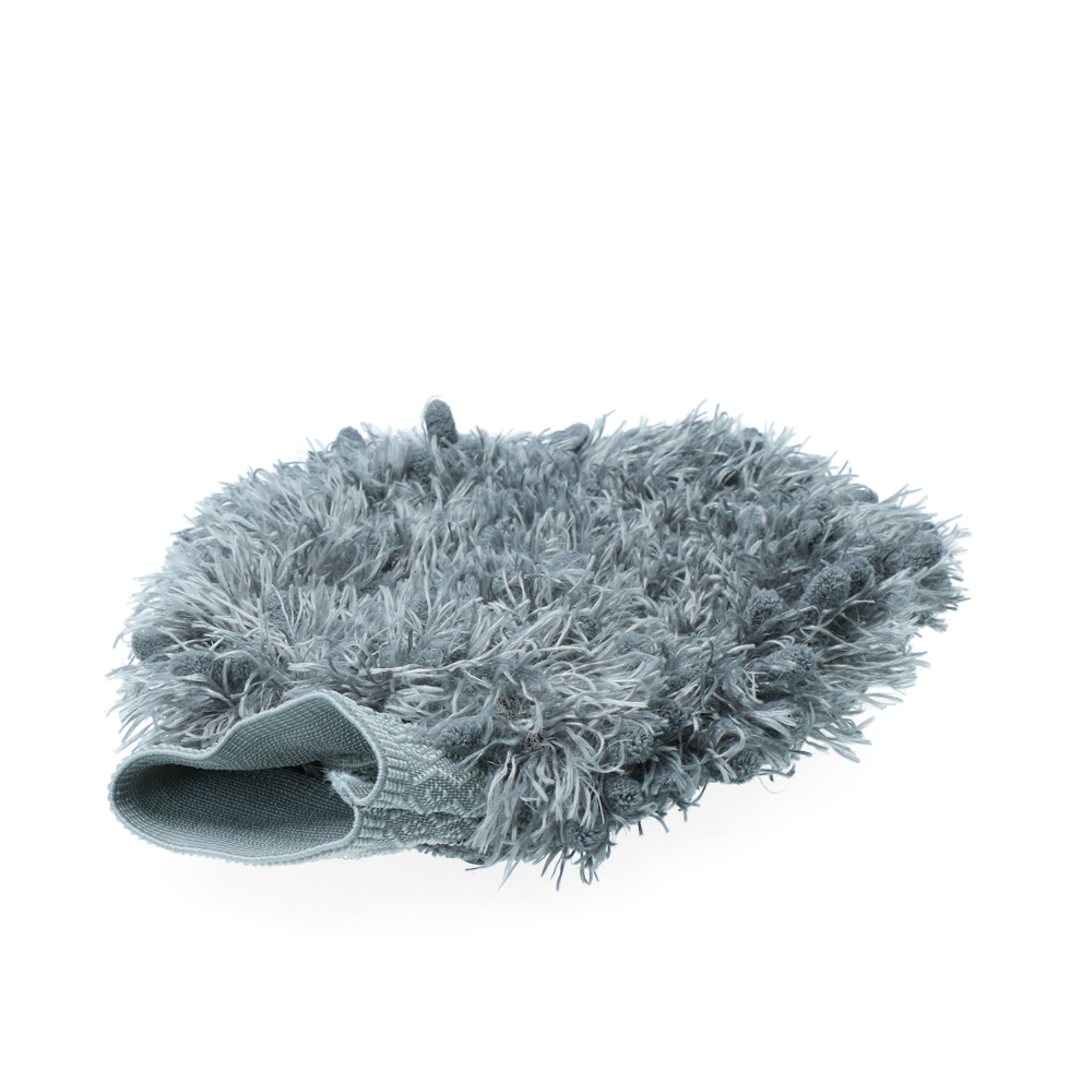 Mikrofaser Hundehandschuh, doppelseitig, Trocknen und Haarentfernung, 24 x 18 cm