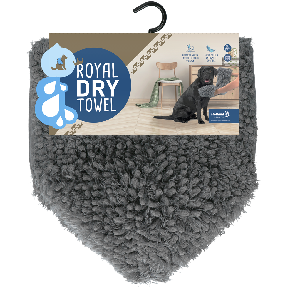 Royal Dry Hundehandtuch, Mikrofaser, 35 x 81 cm