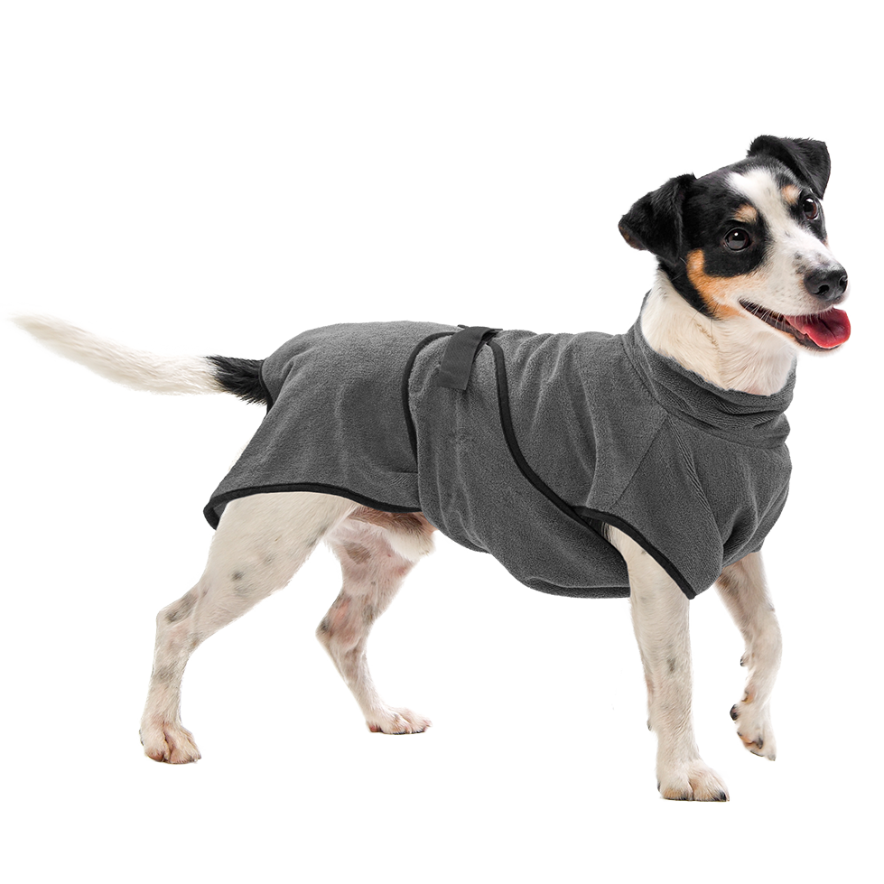 Royal Dry Hundebademantel, Mikrofaser, S
