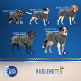 Royal Dry Hundebademantel, Mikrofaser, Größe L