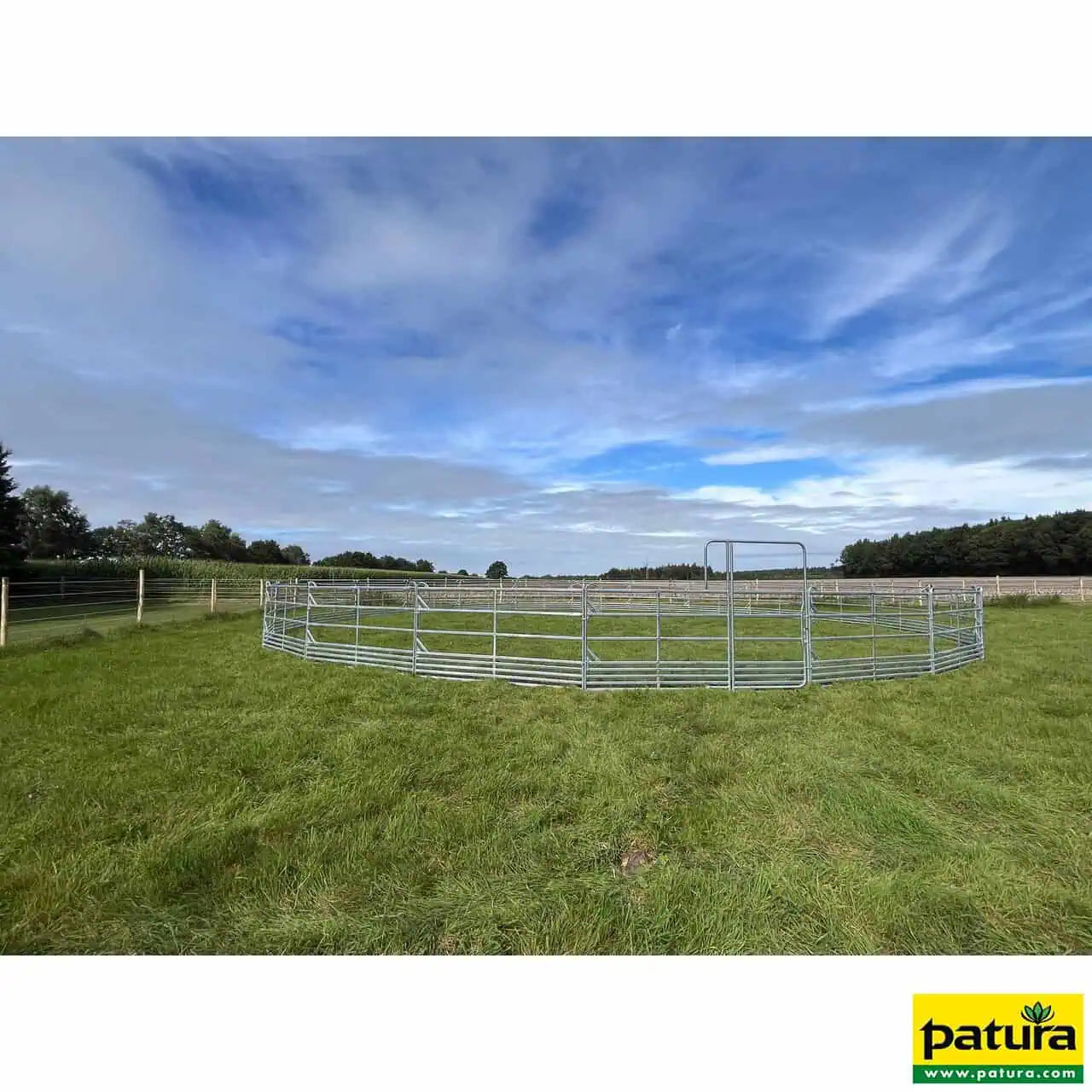 Roundpen Ø 13 m, Sicherheits-Pferde-Panels