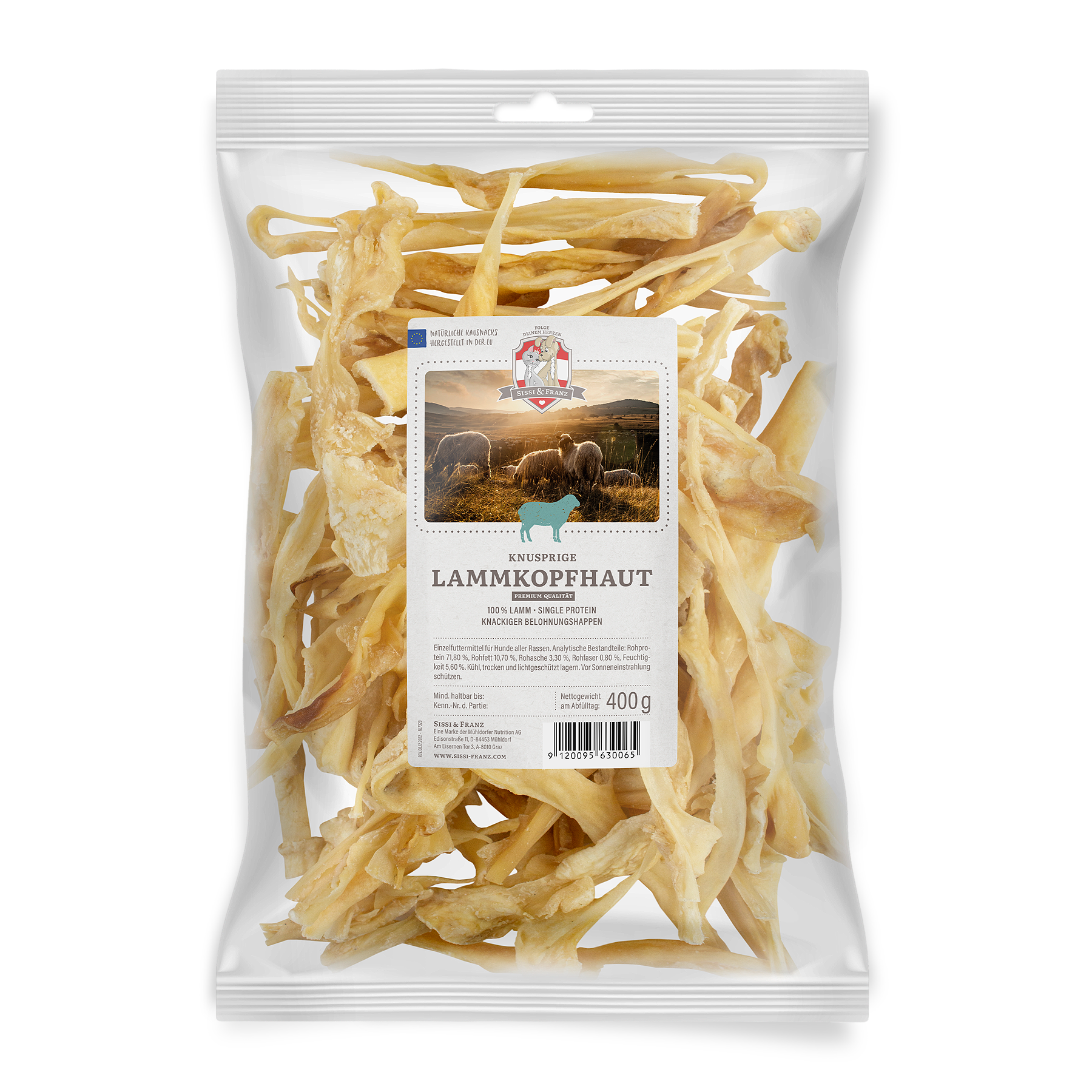 Sissi & Franz - Lammkopfhaut 400 g