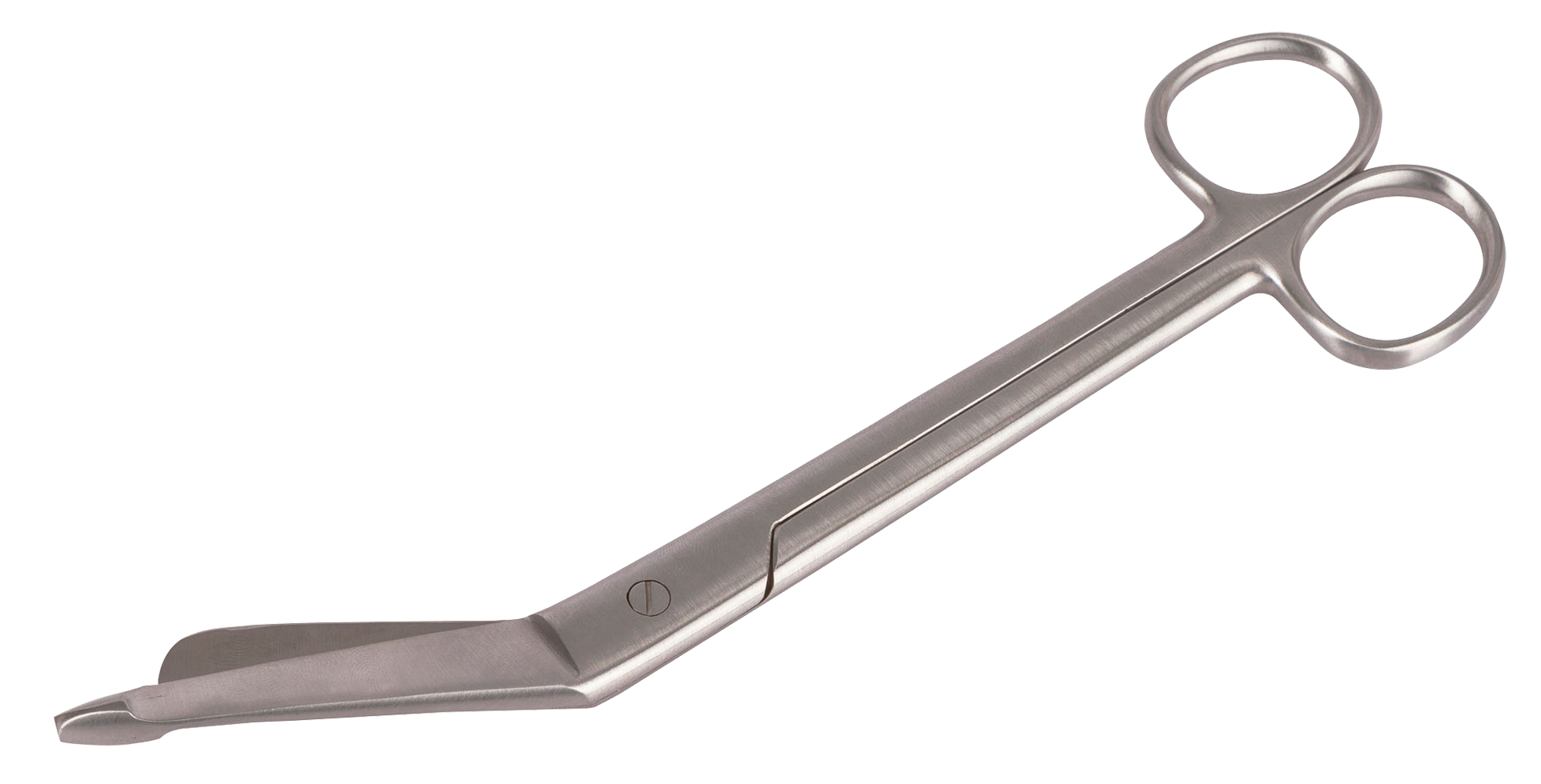 Verbandschere Edelstahl, Listerform, ohne Zähne, 145 mm