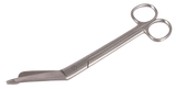 Verbandschere Edelstahl, Listerform, ohne Zähne, 145 mm