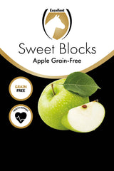Excellent Horse Sweet Blocksgetreidefrei, Apfel – schmackhafter Pferdesnack