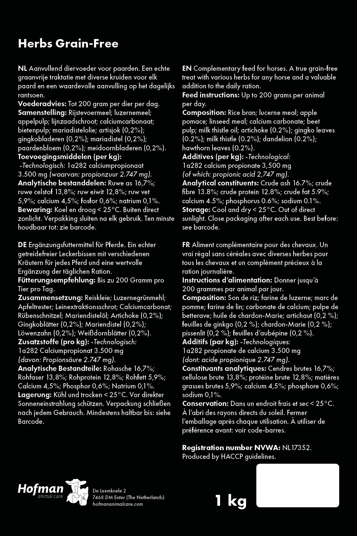 Excellent Horse Sweet Blocks Pferdeleckerli getreidefrei mit Kräutern für Pferde