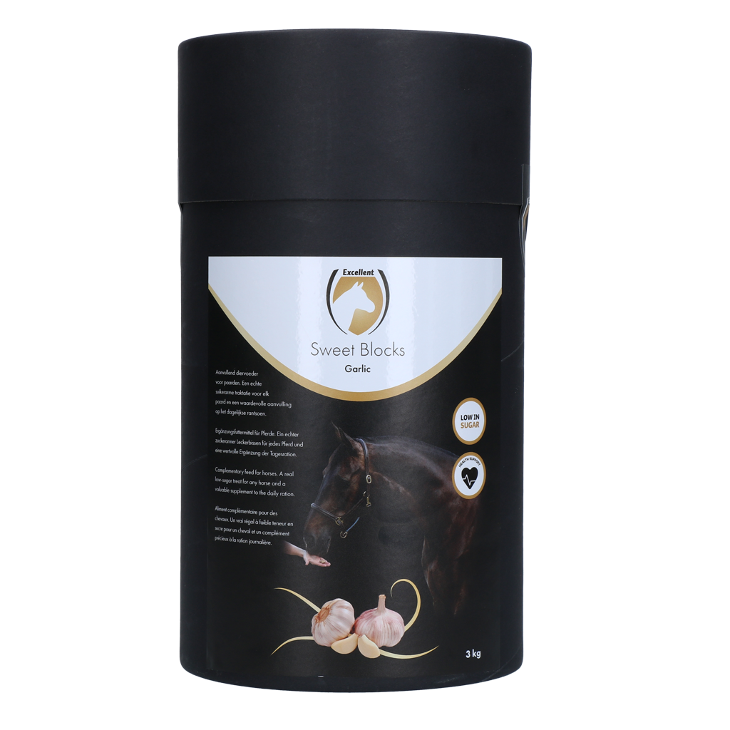 Excellent Horse Sweet Blocks, Knoblauch, 3 kg