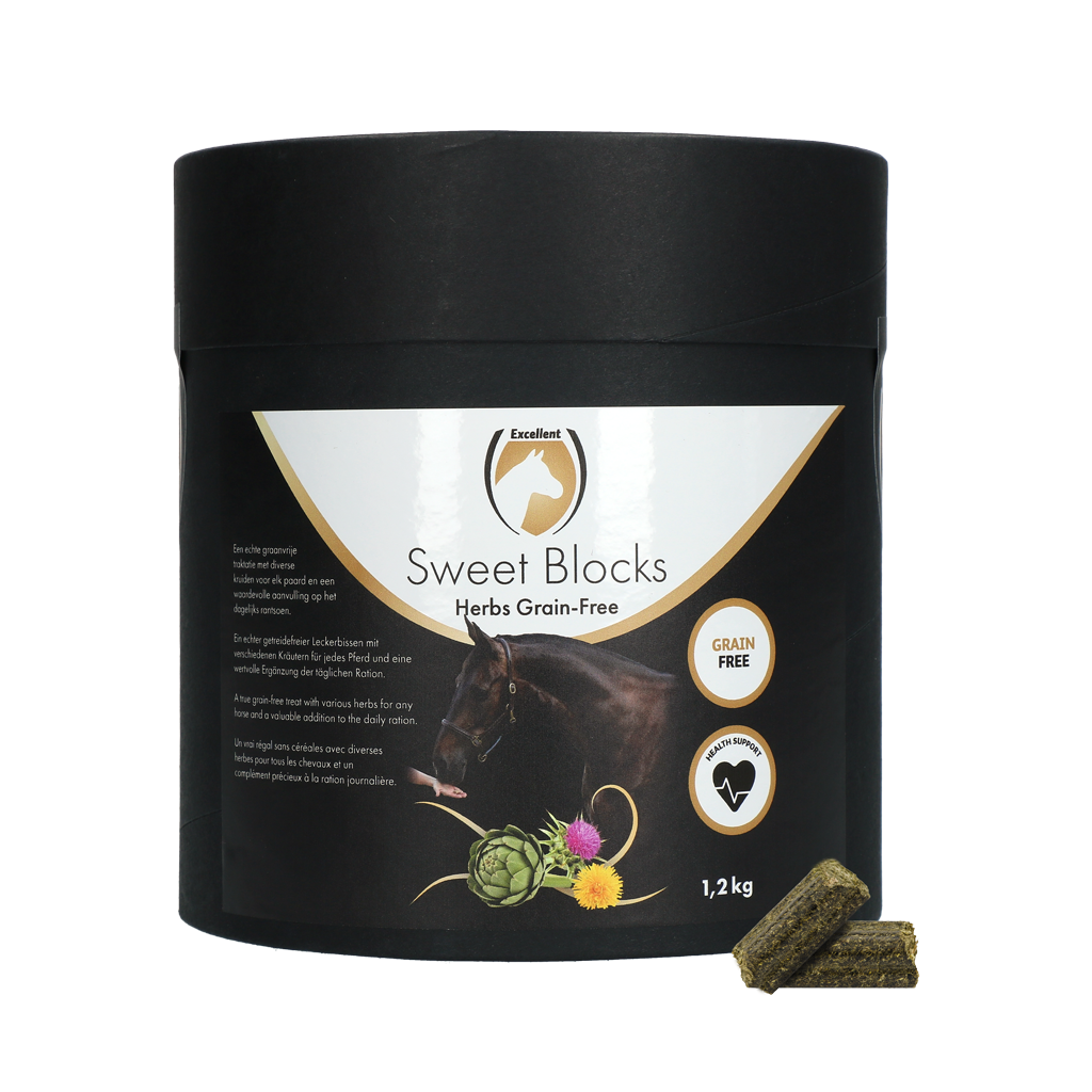 Excellent Horse Sweet Blocks, getreidefrei, Kräuter, 1,2 kg