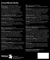 Excellent Horse Sweet Blocks, Kräuter, zuckerarm, 3 kg