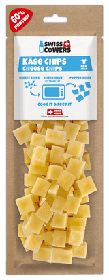 SwissCowers Käsewürfel für Hunde, aus Schweizer Milch, 80 g