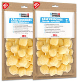 SwissCowers Cheese Crunchies Original, Käsesnack für Hunde, 80 g