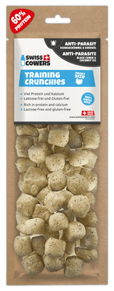 SwissCowers Käsesnack für Hunde, Training, Anti-Parasiten, Ø 1,5 cm, 30 g