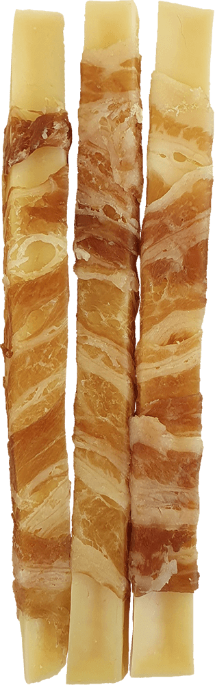 SwissCowers Käsestick für Hunde, Speck, S, 80 g