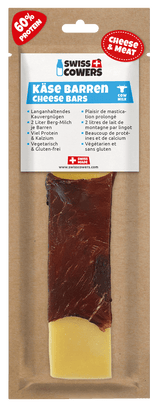 SwissCowers Käsestange, Rindfleisch, Black Angus, L, 80 g