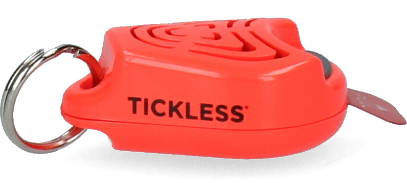 Tickless Ultraschall Zeckenschutz für Hunde und Katzen, 6 Monate Schutz, orange