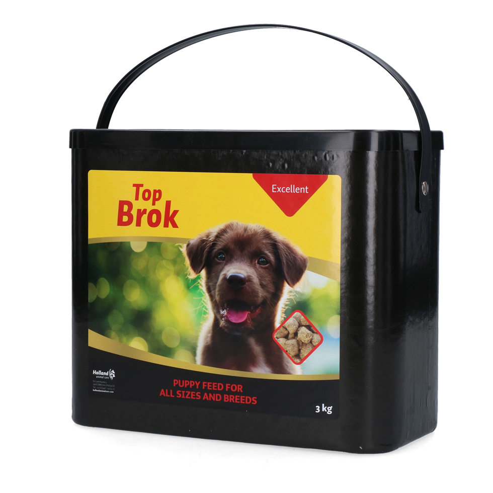 Topbrok Welpenfutter, Huhn, 3 kg