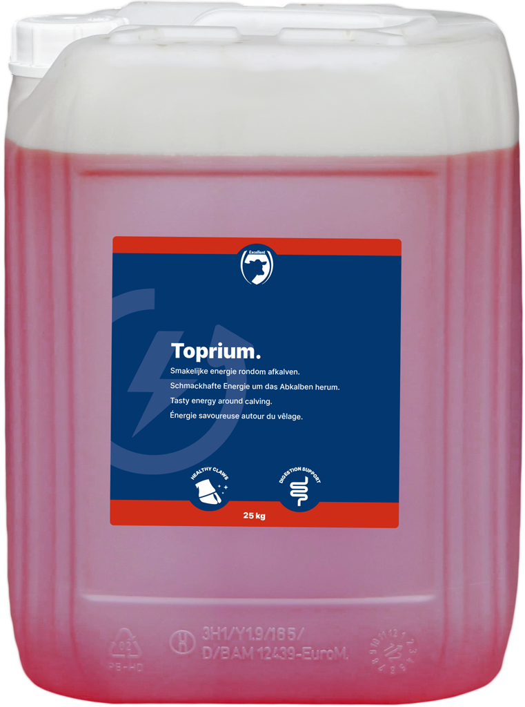 Excellent Toprium Ergänzungsfuttermittel für Milchvieh, 25 kg